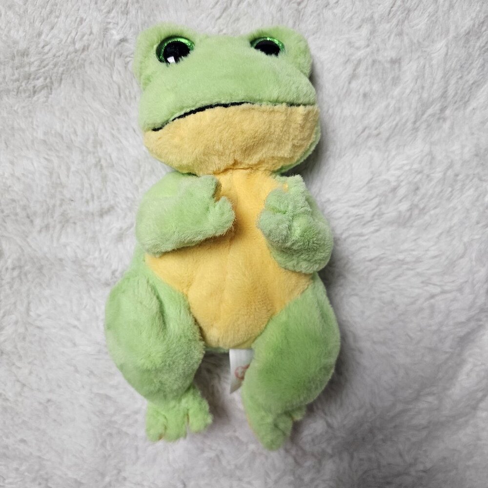 Ty Beanie Bellies Snapper the Frog Plush Stuffed Animal Toy